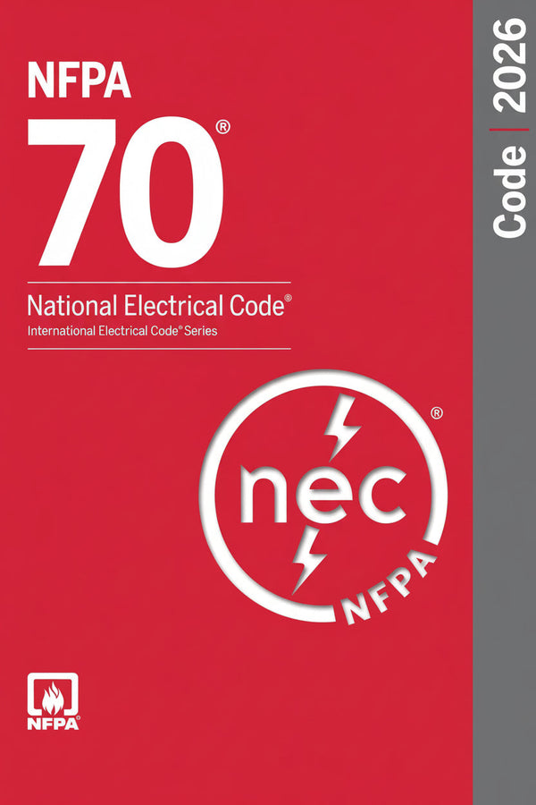 NFPA 70, National Electrical Code NEC 2026 Edition Paperback